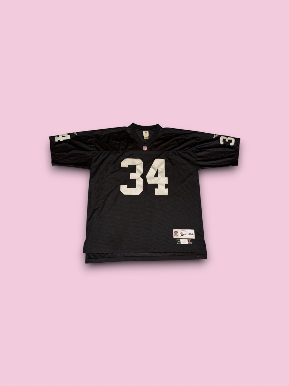 VTG Reebok Bo Jackson #34 Raiders Gridiron Classic Throwback Jersey 1988 sz 2XL